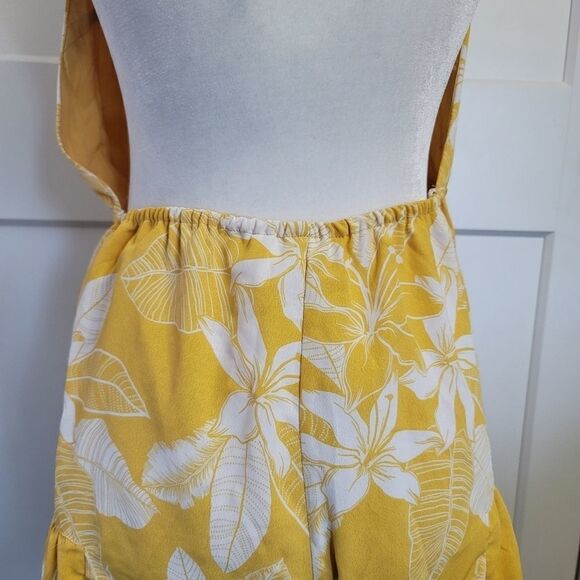 Emory Park yellow flower print romper - Picture 5 of 10
